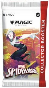 Karetní hra Magic: The Gathering Marvel's Spider-Man - Collector Booster (15 karet)