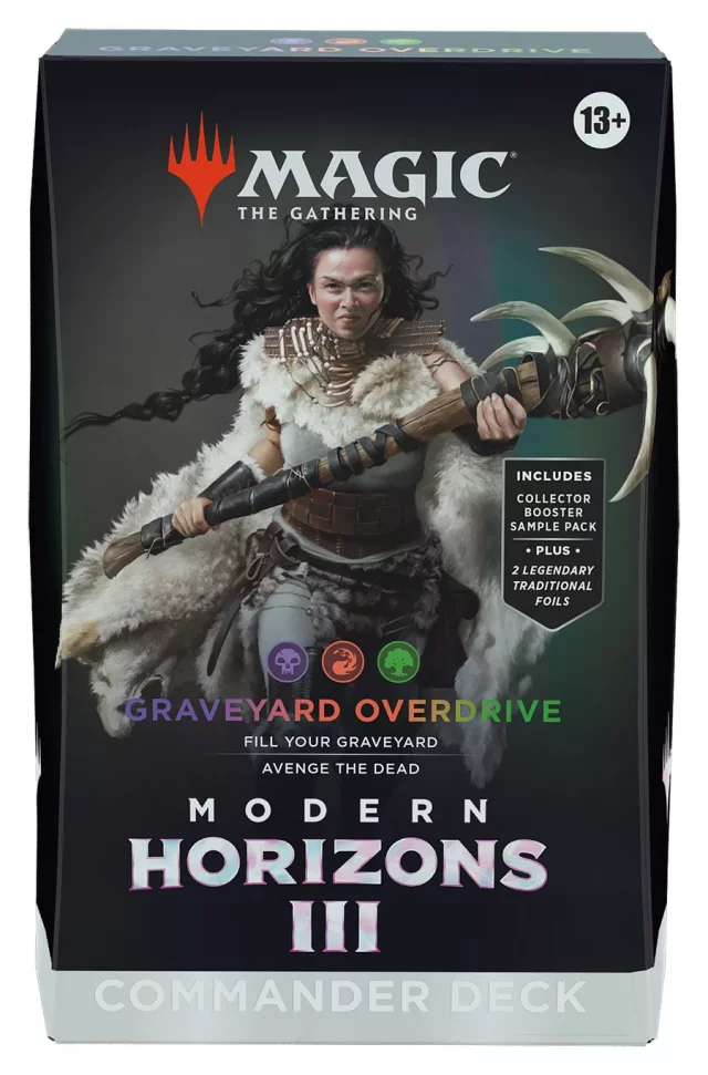 Karetní hra Magic: The Gathering Modern Horizons 3 - Graveyard Overdrive Commander Deck