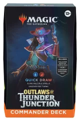 Karetní hra Magic: The Gathering Outlaws of Thunder Junction - Quick Draw Commander Deck