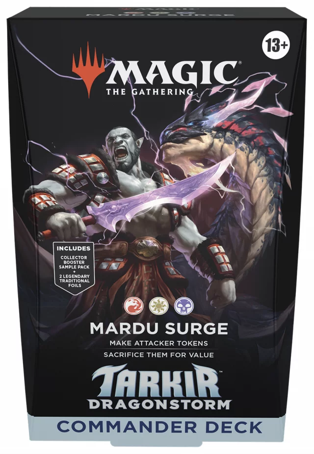 Karetní hra Magic: The Gathering Tarkir: Dragonstorm - Mardu Surge Commander Deck