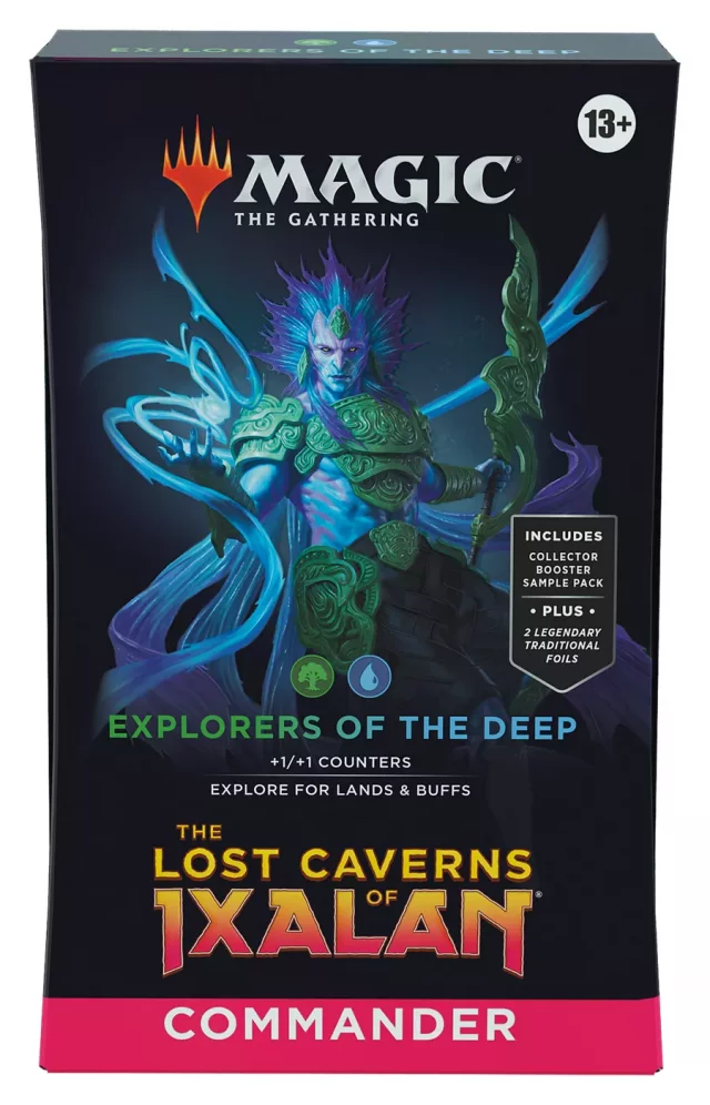 Karetní hra Magic: The Gathering: The Lost Caverns of Ixalan - Explorers of the Deep (Commander Deck)