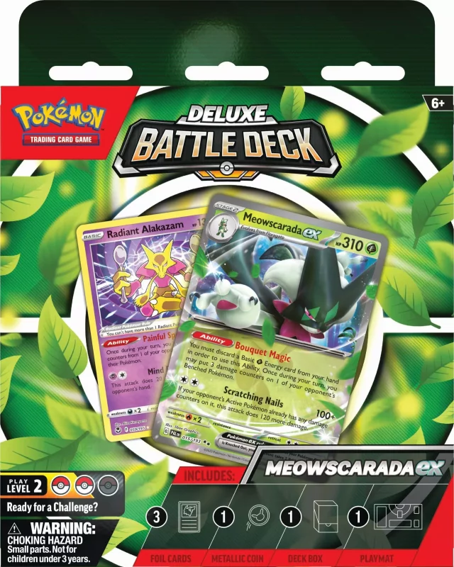 Karetní hra Pokémon TCG - Deluxe Battle Deck Meowscarada ex