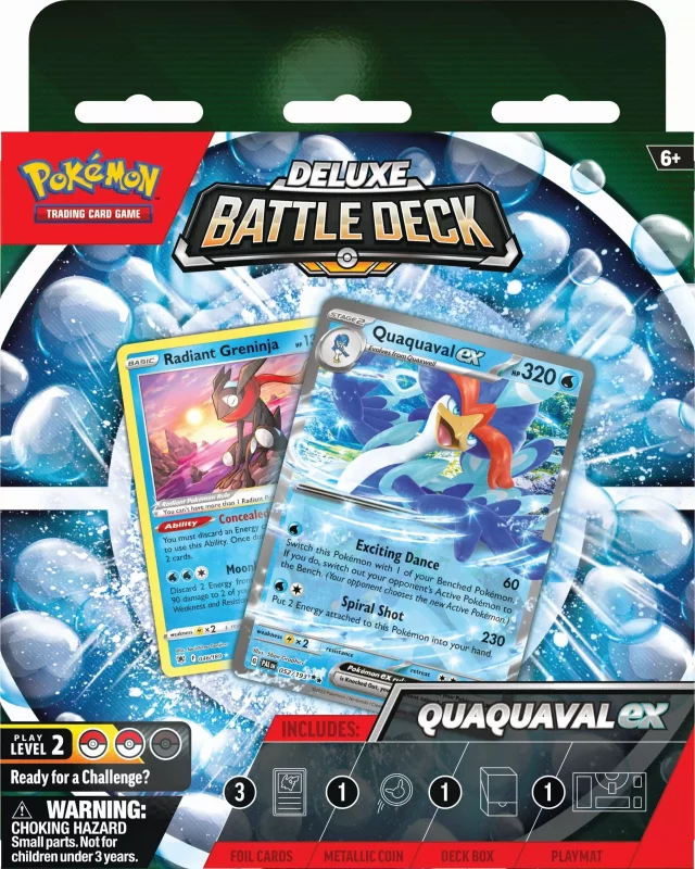 Karetní hra Pokémon TCG - Deluxe Battle Deck Quaquaval ex