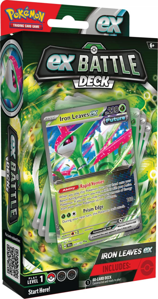 Karetní hra Pokémon TCG - Iron Leaves ex Battle Deck