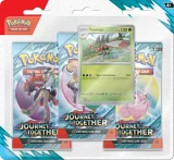 Karetní hra Pokémon TCG: Scarlet & Violet - Journey Together 3-Pack Blister booster (Yanmega)