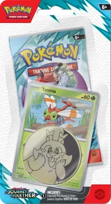 Karetní hra Pokémon TCG: Scarlet & Violet - Journey Together Checklane Blister booster (Yanma)