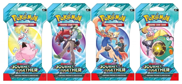 Karetní hra Pokémon TCG: Scarlet & Violet - Journey Together Sleeved Booster (10 karet)