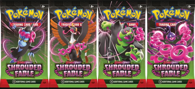 Karetní hra Pokémon TCG: Scarlet & Violet Shrouded Fable - Booster (10 karet)