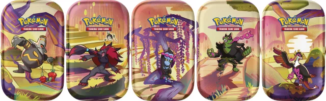 Karetní hra Pokémon TCG: Scarlet & Violet Shrouded Fable - Mini Tin: Fezandipiti