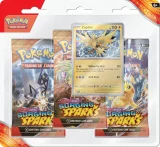 Karetní hra Pokémon TCG: Scarlet & Violet - Surging Sparks 3-Pack Blister booster (Zapdos)