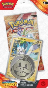 Karetní hra Pokémon TCG: Scarlet & Violet - Surging Sparks Checklane Blister booster (Pachirisu)