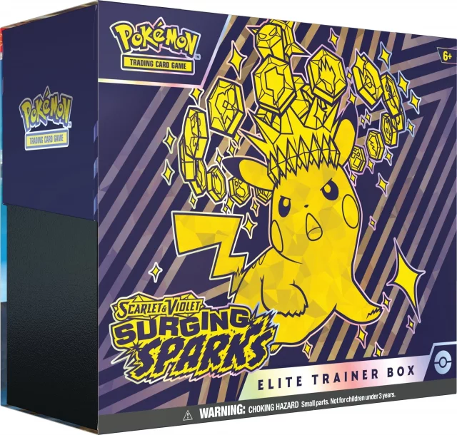 Karetní hra Pokémon TCG: Scarlet & Violet - Surging Sparks Elite Trainer Box