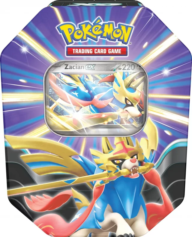 Karetní hra Pokémon TCG - Slashing Legends Tin Zacian ex