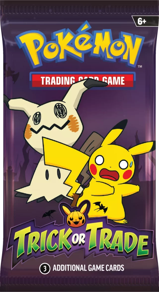 Karetní hra Pokémon TCG: Trick or Trade - BOOster (3 karty)