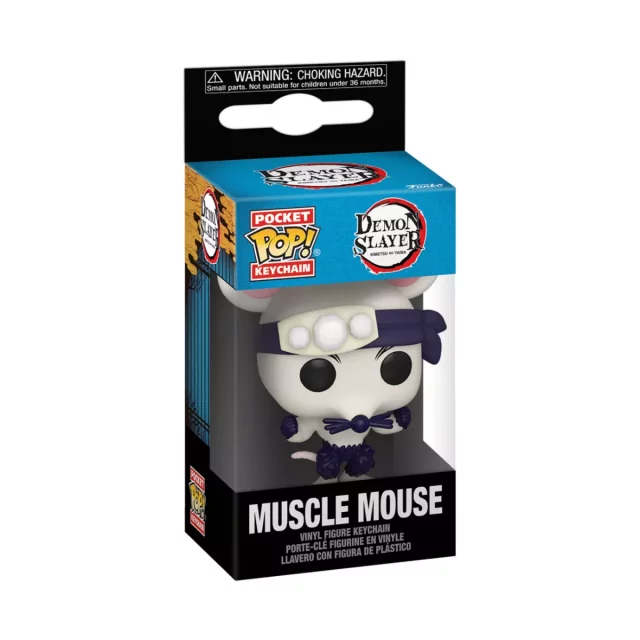 Klíčenka Demon Slayer - Muscle Mouse (Funko)