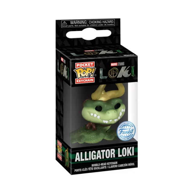 Klíčenka Marvel: Loki - Alligator Loki (Funko)