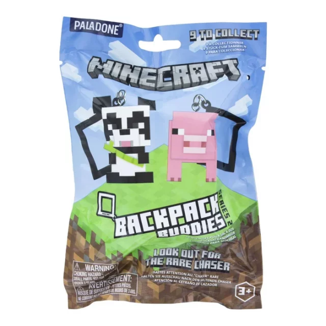 Klíčenka Minecraft - Backpack Buddies (náhodný výběr)