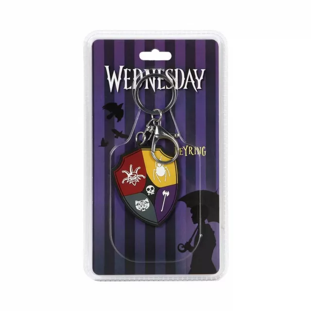 Klíčenka Wednesday - Nevermore Academy Crest