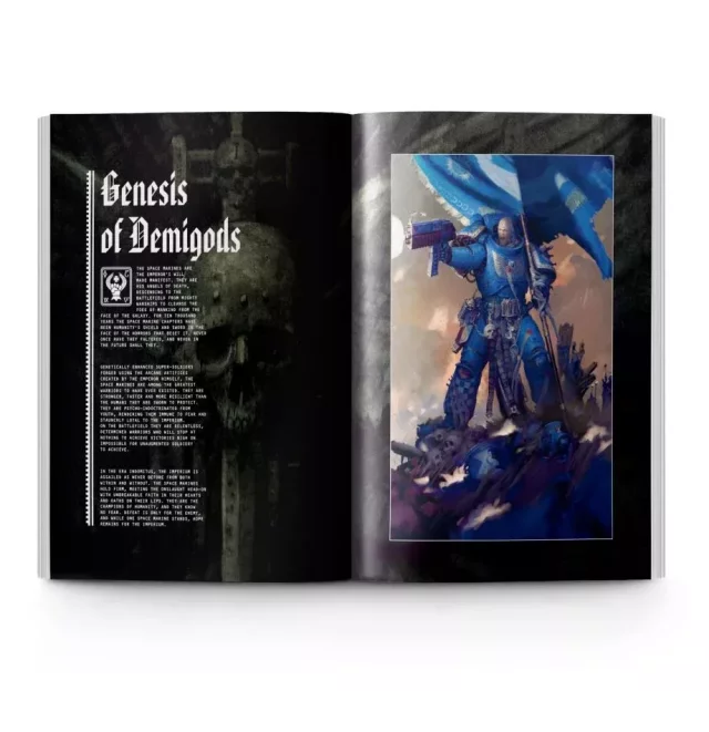 Kniha W40k: Codex: Space Marines