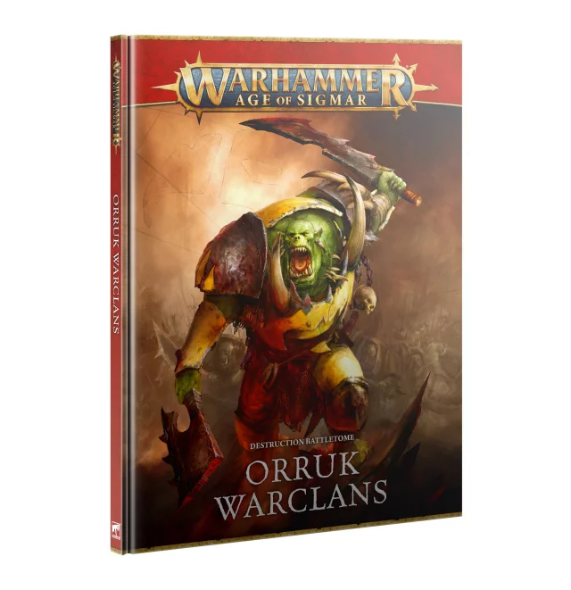 Kniha Warhammer Age of Sigmar: Destruction Battletome Orruk Warclans (2025)