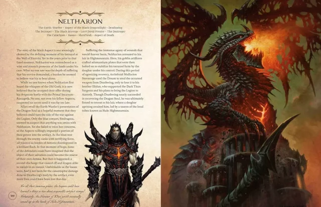 Kniha World of Warcraft: The Dragonflight Codex - A Definitive Guide to the Dragons of Azeroth