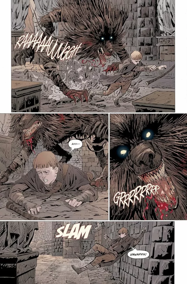 Komiks Bloodborne: The Bleak Dominion