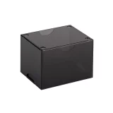 Krabička na karty Dragon Shield - Clear Black (Strongbox 100+) - Sběratelská karetní hra TCG