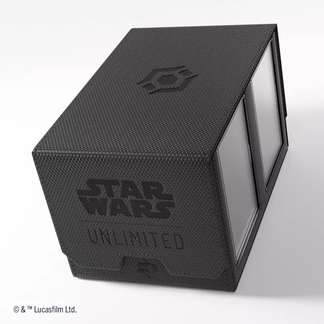 Krabička na karty Gamegenic -  Star Wars: Unlimited Double Deck Pod Black