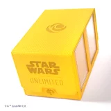 Krabička na karty Gamegenic -  Star Wars: Unlimited Double Deck Pod Yellow