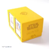 Krabička na karty Gamegenic -  Star Wars: Unlimited Double Deck Pod Yellow