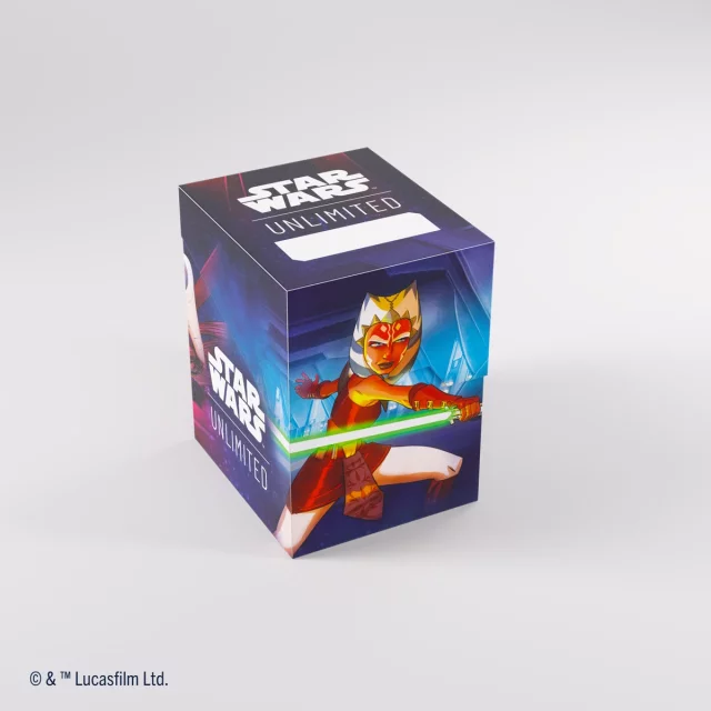 Krabička na karty Gamegenic - Star Wars: Unlimited Soft Crate Ahsoka/Grievous