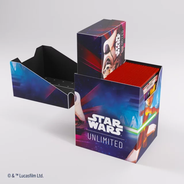 Krabička na karty Gamegenic - Star Wars: Unlimited Soft Crate Ahsoka/Grievous