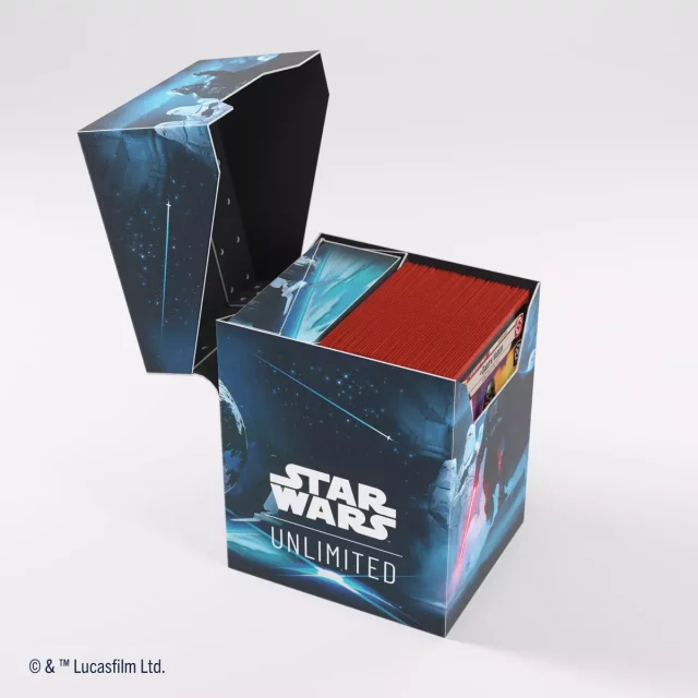 Krabička na karty Gamegenic - Star Wars: Unlimited Soft Crate Darth Vader