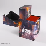 Krabička na karty Gamegenic - Star Wars: Unlimited Soft Crate Han Solo Millenium Falcon