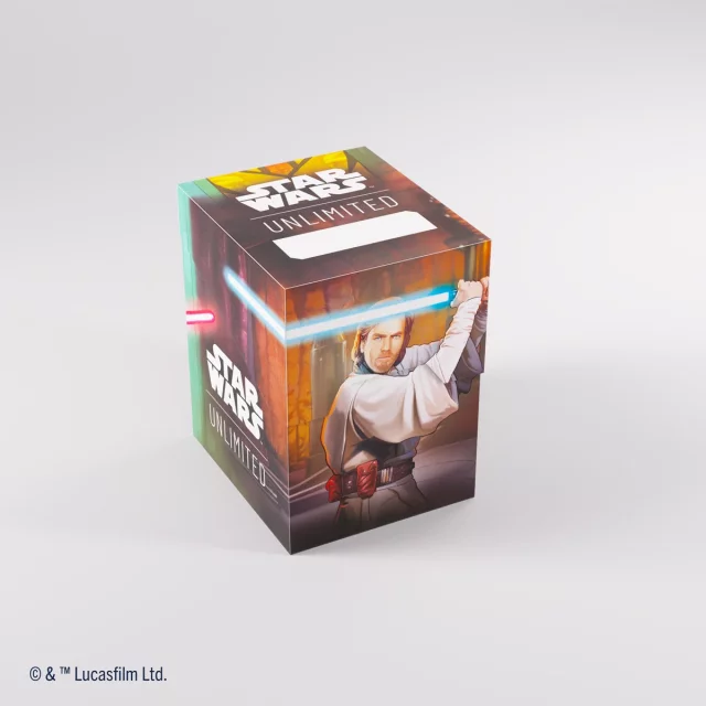 Krabička na karty Gamegenic - Star Wars: Unlimited Soft Crate Obi-Wan/Darth Maul