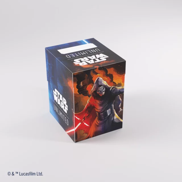 Krabička na karty Gamegenic - Star Wars: Unlimited Soft Crate Rey/Kylo Ren