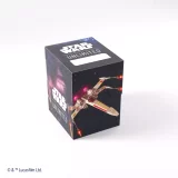 Krabička na karty Gamegenic - Star Wars: Unlimited Soft Crate X-Wing/TIE Fighter