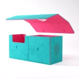 Krabička na karty Gamegenic - The Academic 133+ XL Convertible Teal/Pink