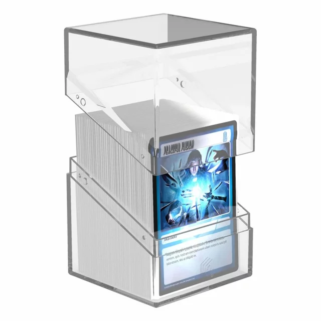 Krabička na karty Ultimate Guard - Boulder Deck Case Clear Transparent (100+)