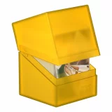 Krabička na karty Ultimate Guard - Boulder Deck Case Standard Amber (100+)