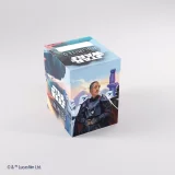 Krabička na karty Gamegenic - Star Wars: Unlimited Soft Crate Mandalorian/Moff Gideon