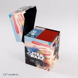 Krabička na karty Gamegenic - Star Wars: Unlimited Soft Crate Mandalorian/Moff Gideon