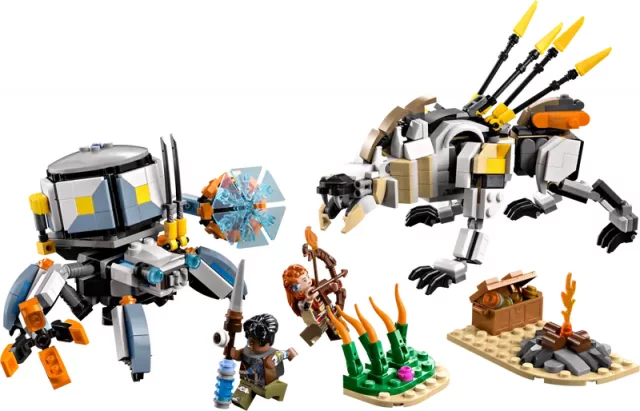 Lego Horizon: Forbidden West - Aloy a Varl vs. Shell-Walker a Sawtooth