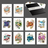 Litografie Harry Potter - Limited Edition Set