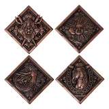 Medajlon Resident Evil -  Medallion Set House Crest Limited Edition