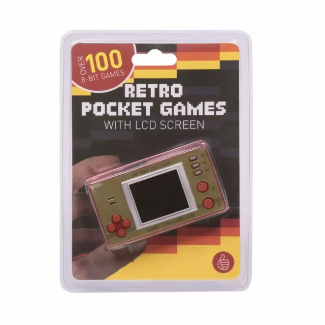 Mini herní konzole - ORB Retro Pocket Games Portbale Console