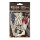 Nášivka Attack on Titan - Embroided Patches (3 ks)