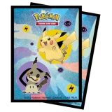 Ochranné obaly na karty Ultra Pro - Pikachu & Mimikyu (65 ks)