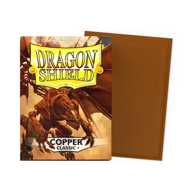 Ochranné obaly na karty Dragon Shield - Standard Sleeves Classic Copper (100 ks)