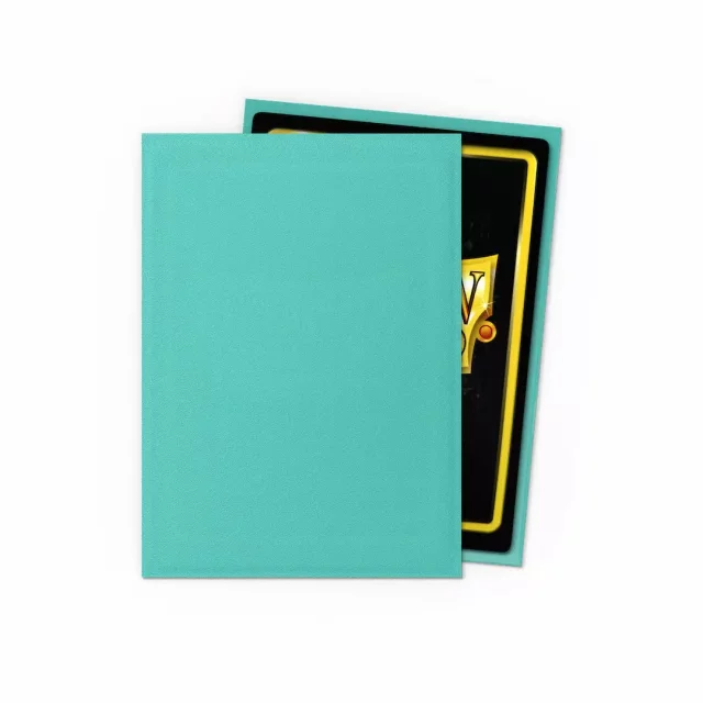 Ochranné obaly na karty Dragon Shield - Standard Sleeves Matte Mint (100 ks)